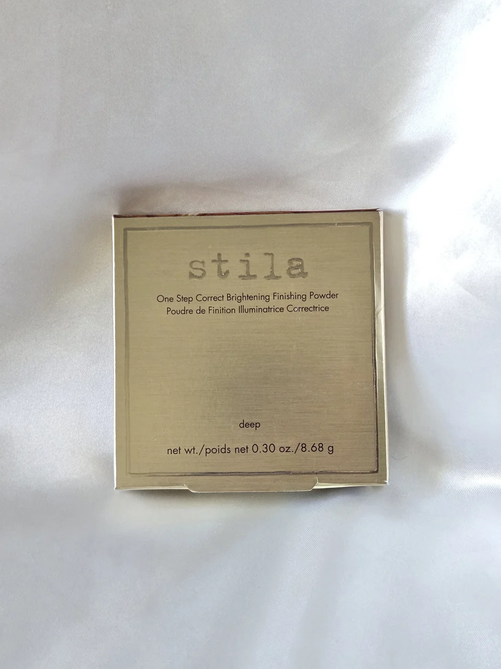Stila NIB One Step Correct Brightening Finishing Powder - Deep